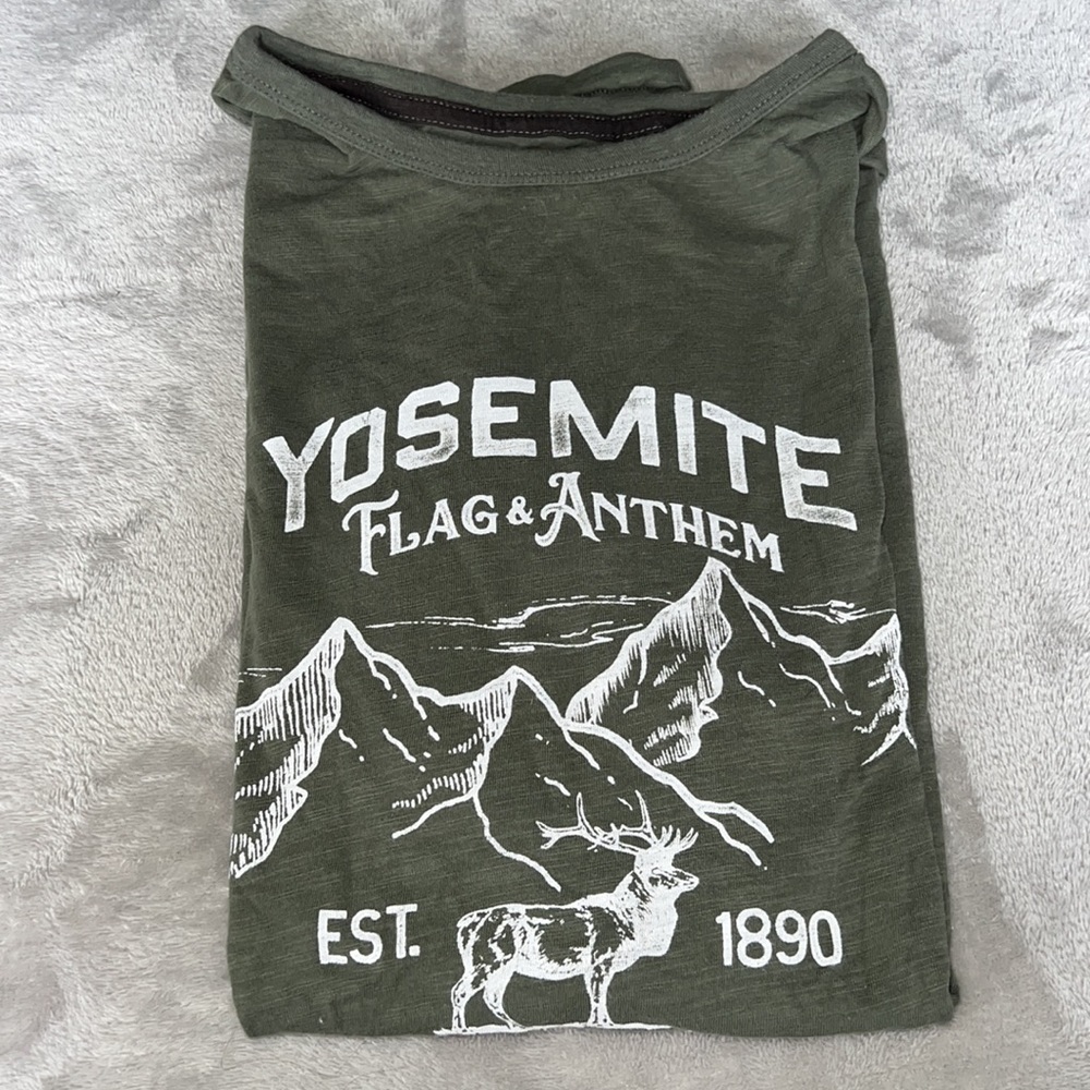 Green Yosemite T-Shirt